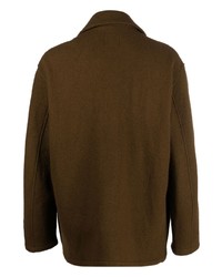 Sandro Long Sleeved Wool Shirt