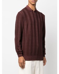 Altea Virgin Wool Knit Polo Shirt