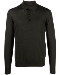 Giorgio Armani Virgin Wool Polo Shirt