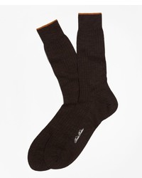 Brooks Brothers Merino Wool Golden Fleece Sized Crew Socks