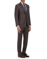Canali Houndstooth Two Button Suit