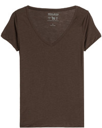 Dark Brown Wool T-shirt