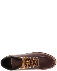 Red Wing Shoes Red Wing Heritage 6 Moc Toe Lug Lace Up Boots