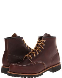 Red Wing Shoes Red Wing Heritage 6 Moc Toe Lug Lace Up Boots