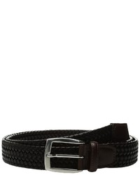 Torino Leather Co. 35mm Italian Woven Stretch Leather Belts