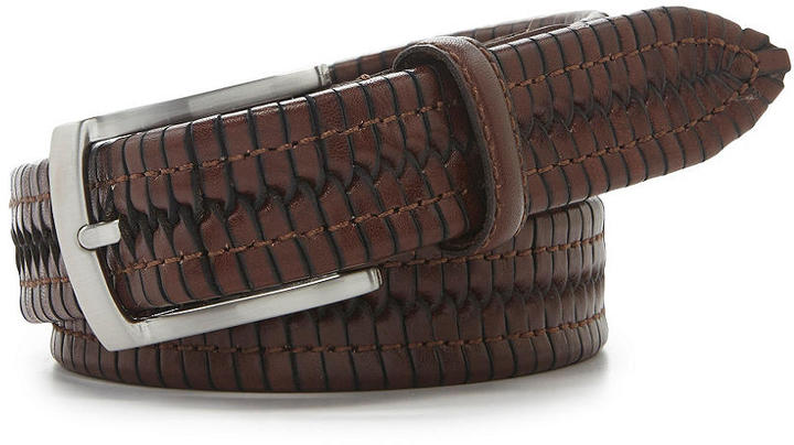 Manille Belt / braided leather - Natural Beige