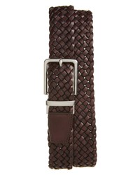 Cole Haan Reversible Braided Leather Belt