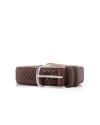 Paul Smith Shoes Accessories Woven Leather Belt