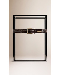 Burberry Woven Leather Belt