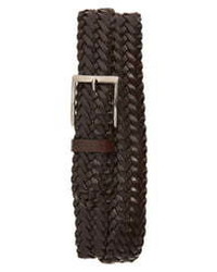 Mezlan Woven Leather Belt