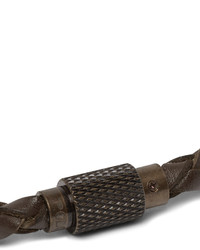 Polo Ralph Lauren Woven Leather Bracelet