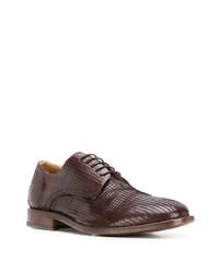 Moma Woven Leather Oxford Shoes