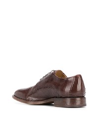 Moma Woven Leather Oxford Shoes