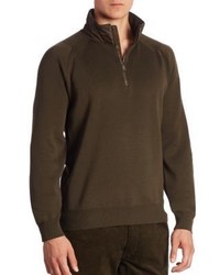 Polo Ralph Lauren Half Zip Cotton Sweater