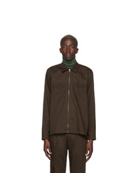 LHomme Rouge Brown C2c Second Layer Shirt