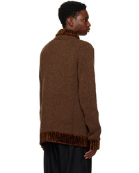 Raf Simons Brown Sweater