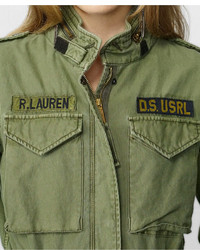 ralph lauren army green jacket