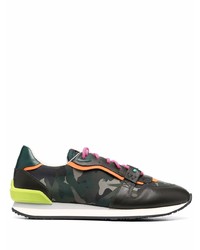 Etro Camouflage Print Low Top Sneakers