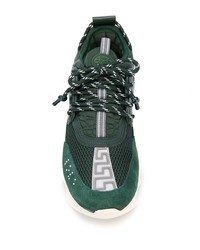 Versace Chain Reaction Panelled Sneakers