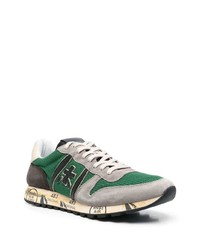 Premiata Eric Panelled Low Top Sneakers