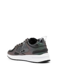 Armani Exchange Holographic Low Top Sneakers