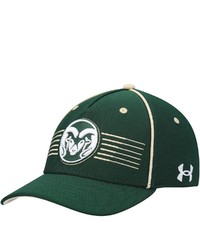 Under Armour Green Colorado State Rams Iso Chill Blitzing Accent Flex Hat