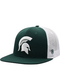Top of the World Green Michigan State Spartans Classic Snapback Hat
