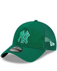 New Era Green New York Yankees St Patricks Day 9twenty Adjustable Hat At Nordstrom