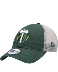 New Era Green Portland Timbers Casual Scarf Classic Trucker Snapback Hat At Nordstrom