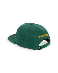 Mitchell & Ness Nba Slam Seattle Supersonics Side Cropped Snapback Baseball Cap In Green At Nordstrom