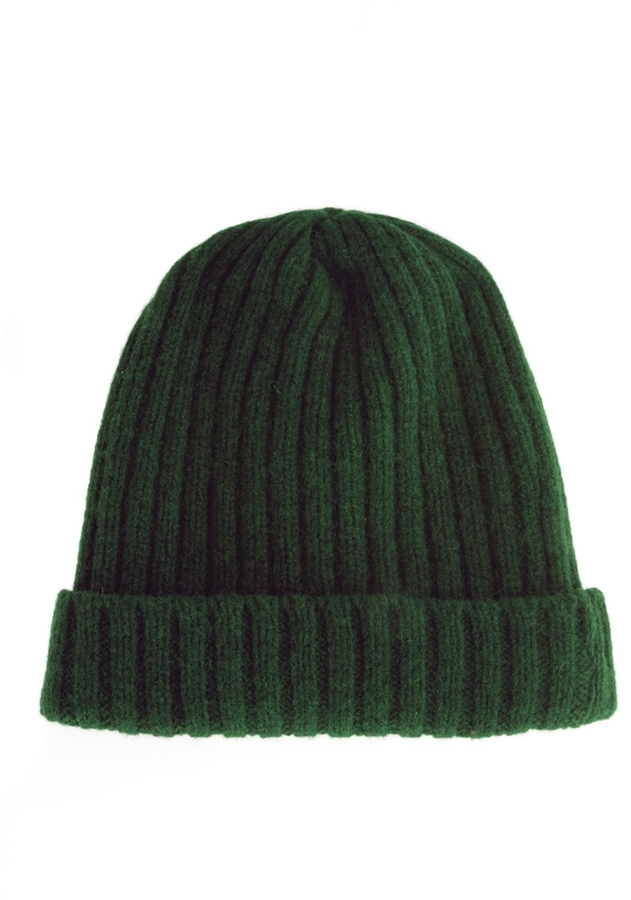 Asos Beanie Hat In 100% Lambswool, $26 | Asos | Lookastic
