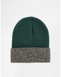 Asos Brand Contrast Turn Up Beanie