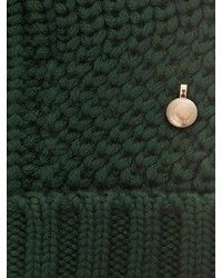 Woolrich John Rich Bros Serenity Fur Pompom Wool Knit Beanie