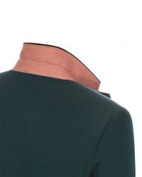 Paul Smith Dark Green Wool Single Button Blazer