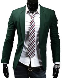 Easy Formal Suit One Button Trim Fit Blazer Slim Fit Coats M