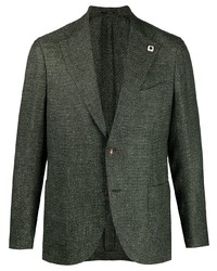 Lardini Peak Lapels Single Breasted Blazer