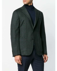 Z Zegna Tweed Pattern Blazer