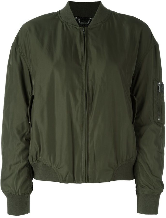 in tegenstelling tot attent kiezen Calvin Klein Jeans Sleeve Pocket Bomber Jacket, $193 | farfetch.com |  Lookastic