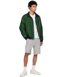 Polo Ralph Lauren Green Raglan Sleeve Bomber Jacket