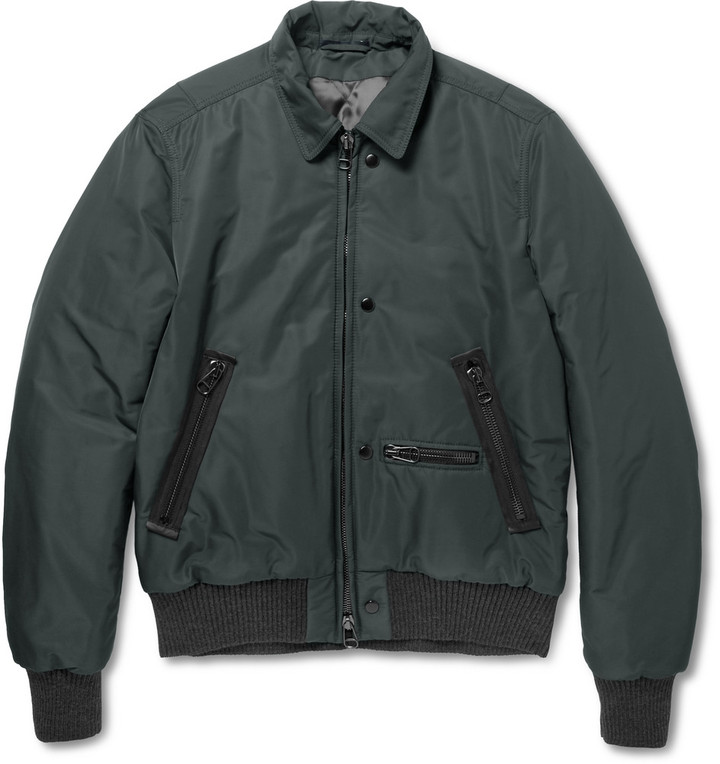 Lanvin Quilted Twill Bomber Jacket | Where to buy & how to wear
