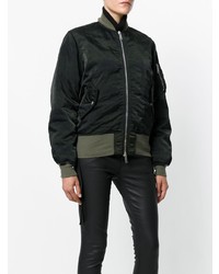 Unravel Project Two Tone Bomber Jacket