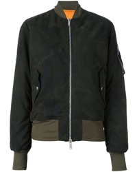 Unravel Project Camouflage Bomber Jacket