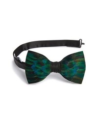 Brackish & Bell Chisolm Feather Bow Tie