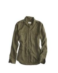 American Eagle Outfitters Safari Button Down Shirt M
