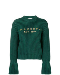 Philosophy di Lorenzo Serafini Knitted Logo Sweater