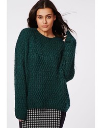 plus size green sweater