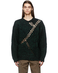 Jieda Mix Cable Knit Sweater