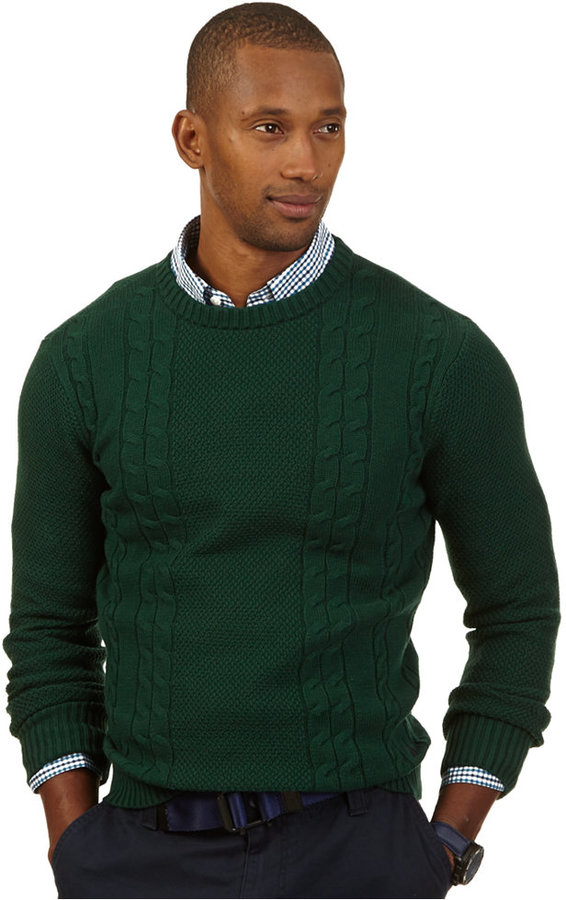 Nautica Crew Neck Fisher Sweater | Where to buy & how to wear