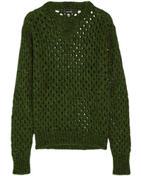 Isabel Marant Thomas Metallic Open Knit Sweater