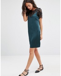 New Look 2 In 1 90s Lace Slip Dress